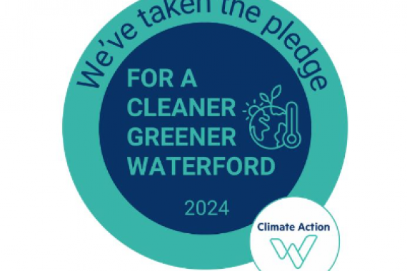 Green Waterford Pledge Logo